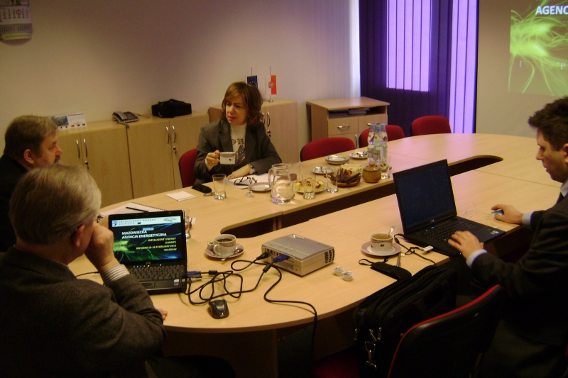 Spotkanie z przedstawicielk� EACI w MAE